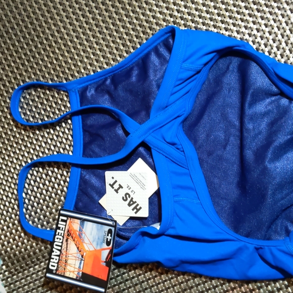 Speedo Lifeguard Racerback Swimsuit - Picture 4 of 11